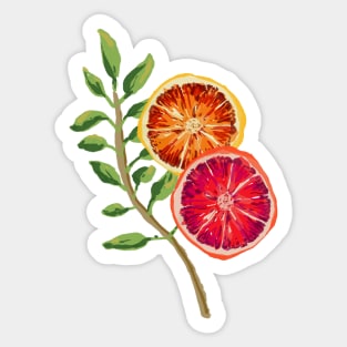 Mediterranean oranges III Sticker